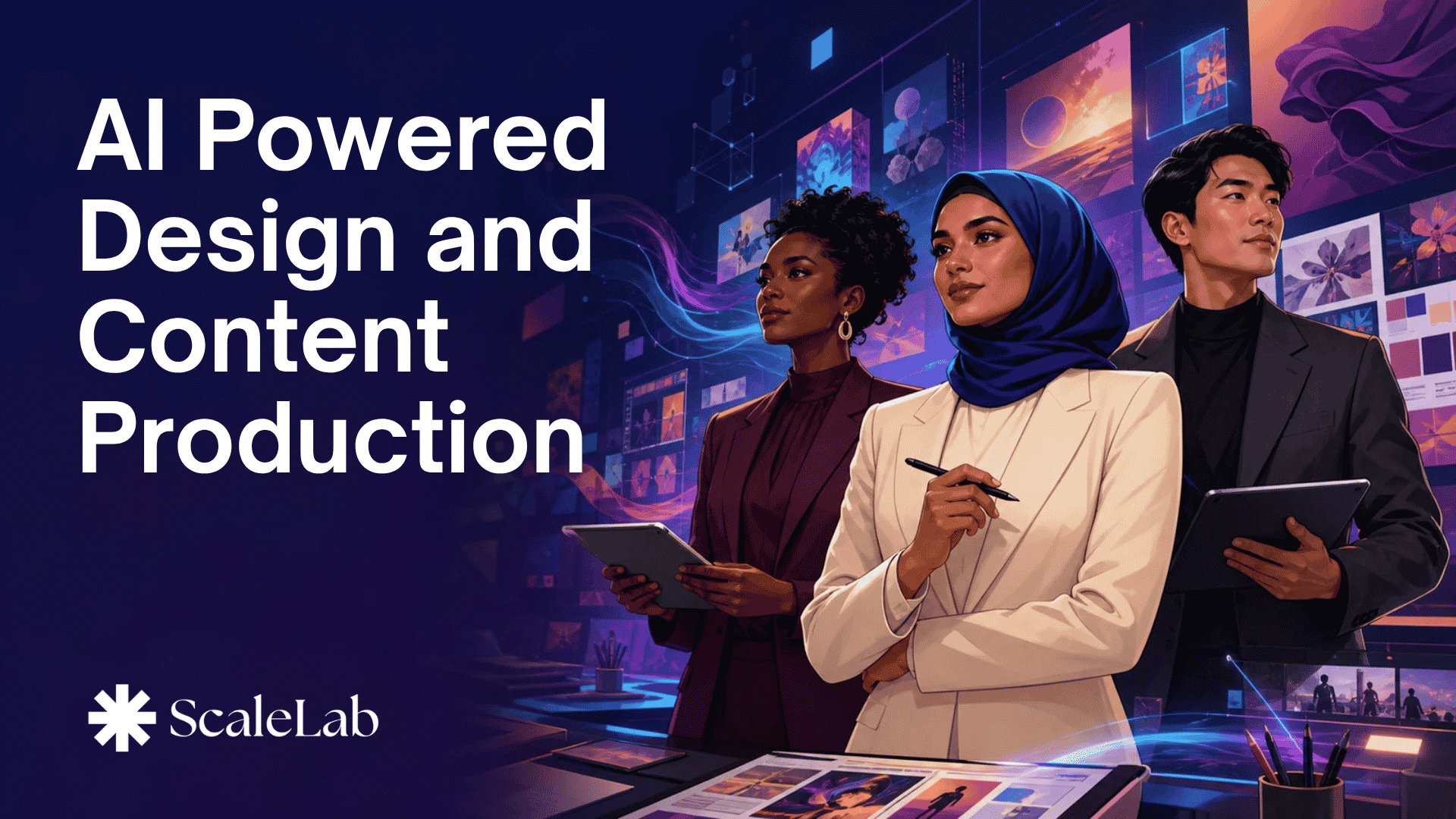 AI-Powered Design and Content Production